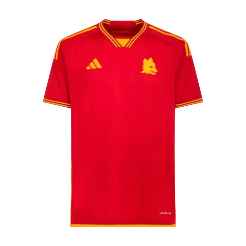 Camisa Roma I Home Adidas Torcedor 2023/24 Masculino Vermelho