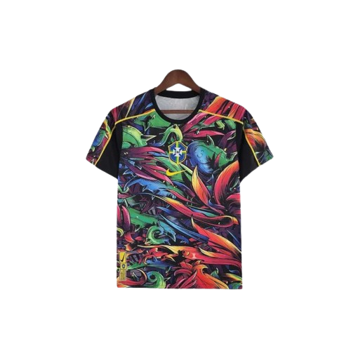 Camisa Brasil Edição "Tropical Triumph" Nike Torcedor Masculino