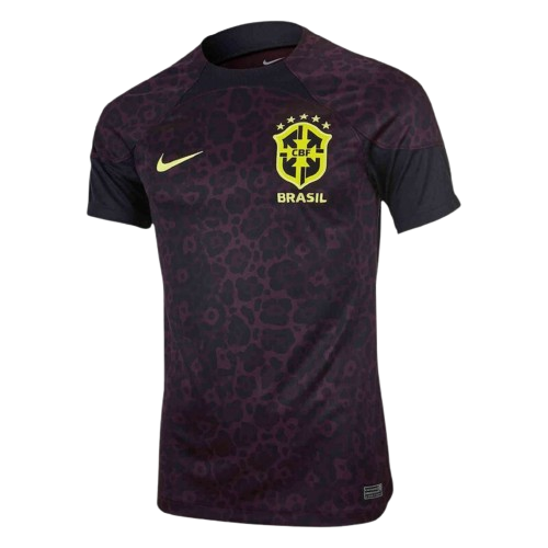 Camisa Nike Brasil Goleiro 2022/23 Torcedor Masculino Preto