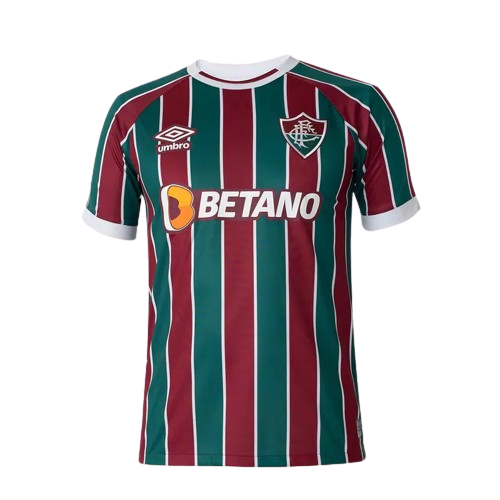 Camisa Fluminense I Home 2023/24 Torcedor Umbro Masculino Grená