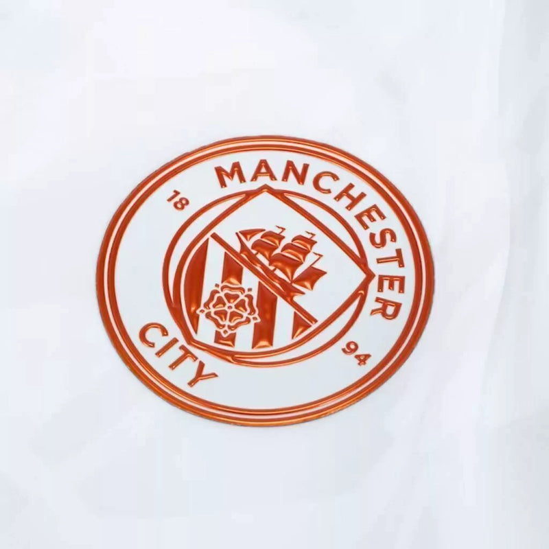 Camisa Manchester City Away 23/24 Torcedor Puma Masculina - Branca Off-White