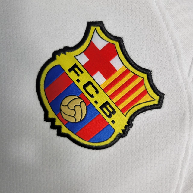 Camisa Barcelona Away 23/24 - Torcedor Nike Masculina - Branco