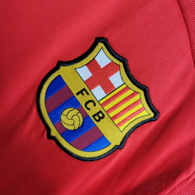 Camisa Barcelona Treino 23/24 - Regata - Torcedor Nike Masculina - Vermelho