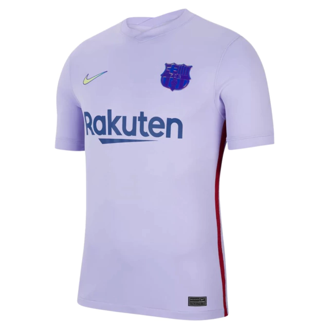 Camisa Barcelona Away 21/22 Torcedor Nike Unissex - Lilás