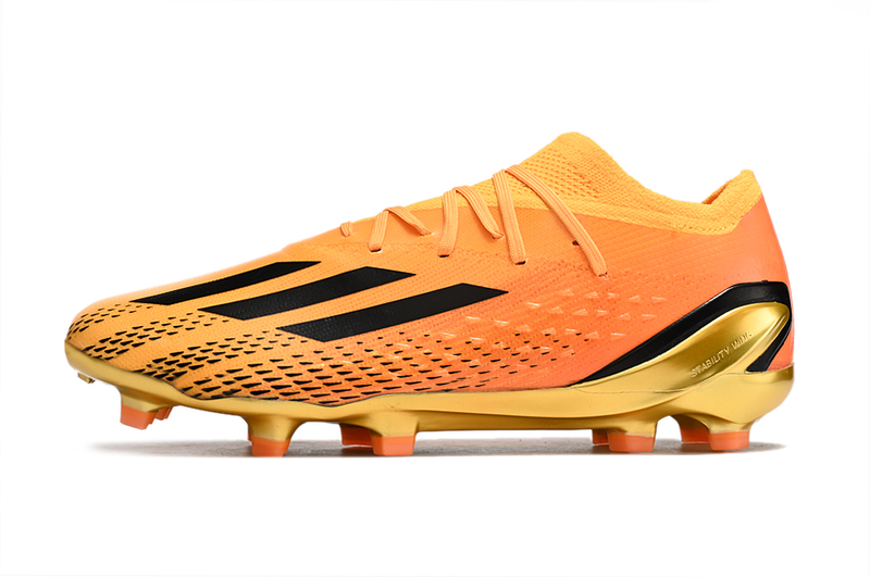Chuteira society adidas Speed World Cup Boots FG- laranja