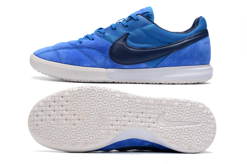 Chuteira futsal Nike Premier II sala IC FG- azul