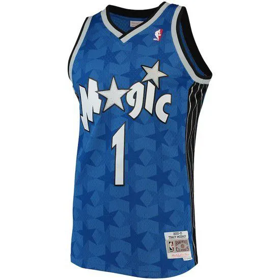 Regata Clássica mitchell E Ness Orlando Magic Swingman-Azul