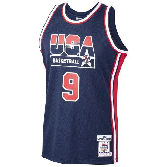 Regata mitchell E Ness USA Basketball 1992'' Dream Team'' - Azul