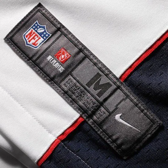 Camisa Futebol Americano Nike New England Patriots- Branco/Azul