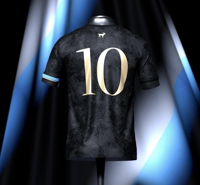 camisa-la-pulga-lionel-messi-10-preta-comma-football-2023-2024