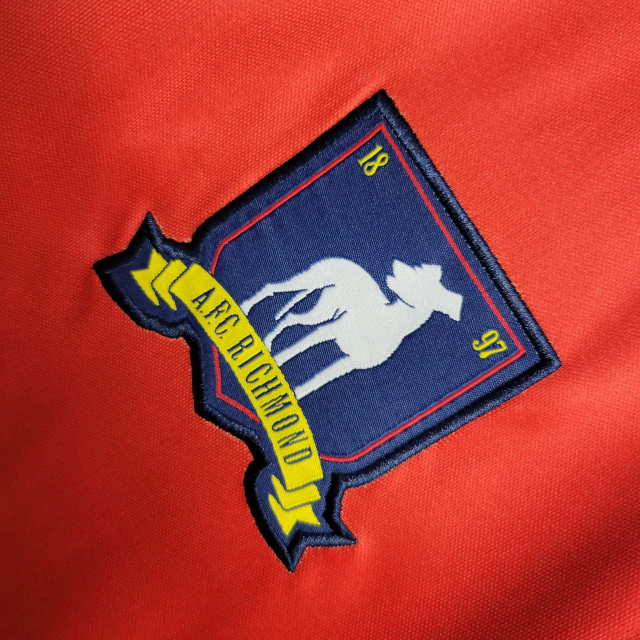 Camisa AFC Richmond "Ted Lasso" - 23/24 Torcedor Vermelho e Azul