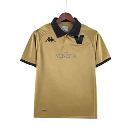 Camisa Kappa Venezia III Third 22/23 Torcedor Masculino - Dourado