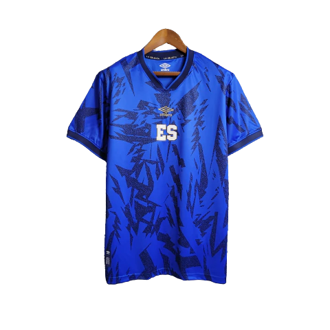 Camisa Seleção El Salvador I 23/24 Umbro Torcedor- Masculino- Azul