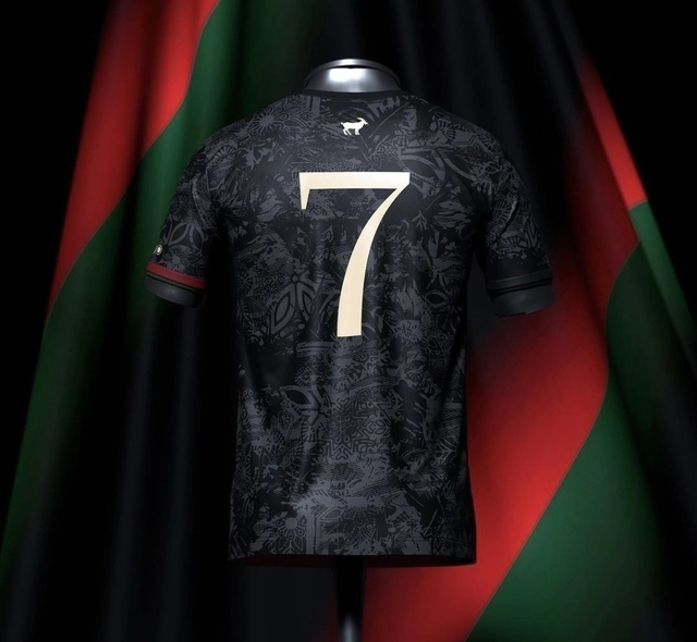 Camisa The Siu Cristiano Ronaldo 7 Preta Comma Football - 2023/2024-camisa-the-siu-cristiano-ronaldo-7-preta-comma-football-2023-2024