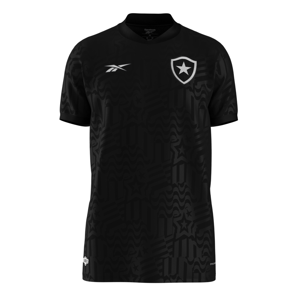 Camisa Botafogo l 23/24 Torcedor Masculino- Preta