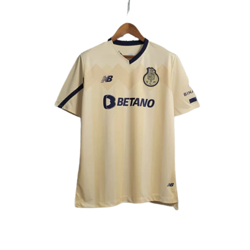 Camisa Porto Away New balance 2023/24 Masculino Dourada