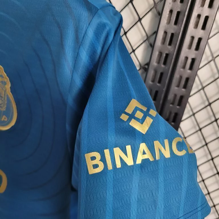 Camisa Porto II Away New Balance 2023/24 Masculino Azul