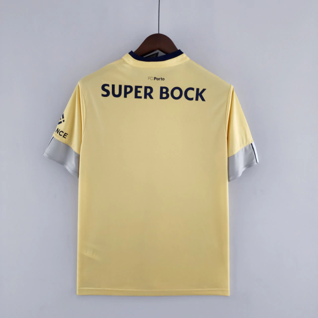 Camisa Porto Away New Balance 2022/23 Masculino Amarelo