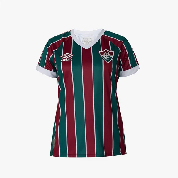 Camisa Umbro Fluminense I 2023 - Feminina- Grená