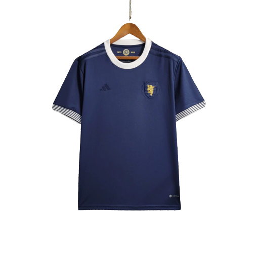 Camisa Seleção Escócia 150 Anos Adidas - 23/24- Masculino- Azul
