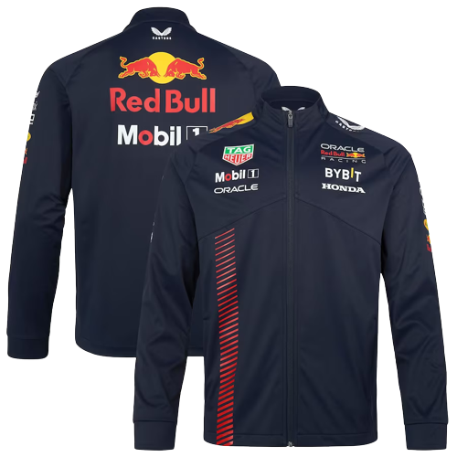 Jaqueta Fórmula 1 Red Bull 2023 Zíper Longo