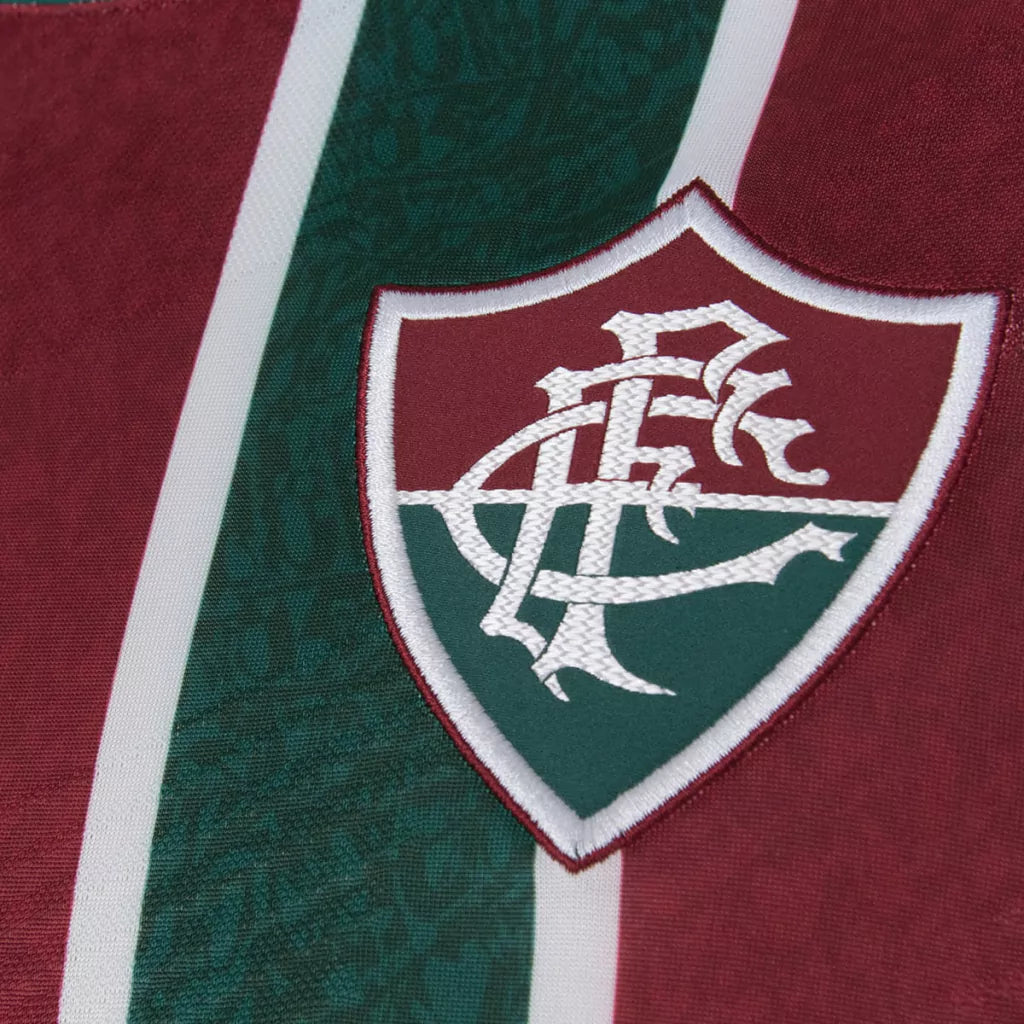 Camisa Fluminense I Home 2024/25 Torcedor Umbro Masculina Tricolor