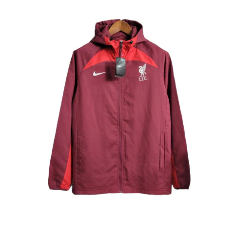 Jaqueta Corta-Vento Liverpool 23/24 Masculino Nike - Vermelho