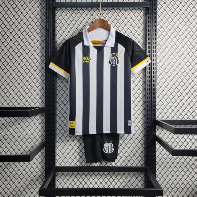 Kit Infantil Umbro santos II - 23/24 - Preto