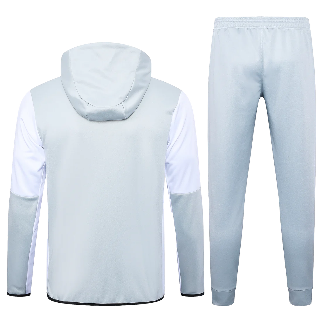 Conjunto Nike Tech Fleece Refletivo Al Nassr 23/24 Zíper Longo Branco