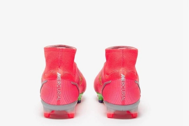 Chuteira de Campo Nike Mercurial Superfly VIII Elite FG Bright Crimson/Pink