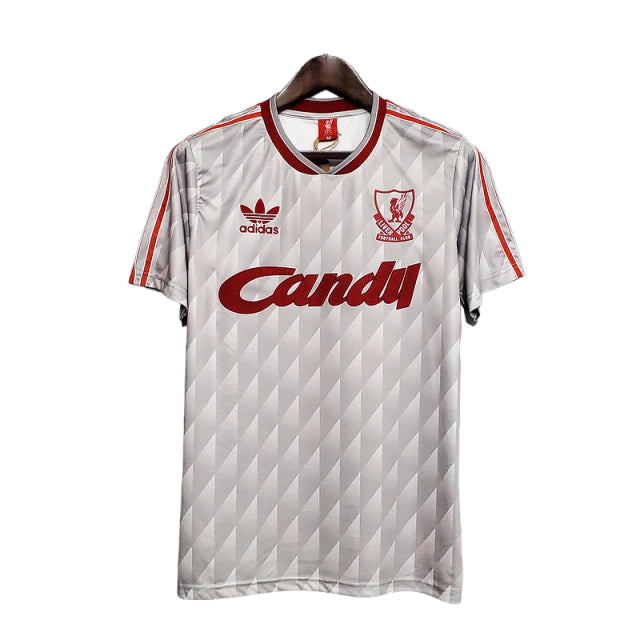 Camisa Liverpool Retrô 1989/1991 Cinza- Adidas