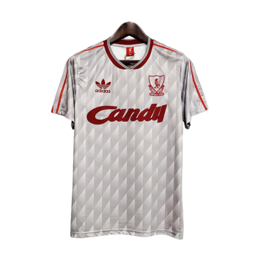 Camisa Liverpool Retrô 1989/1991 Cinza- Adidas