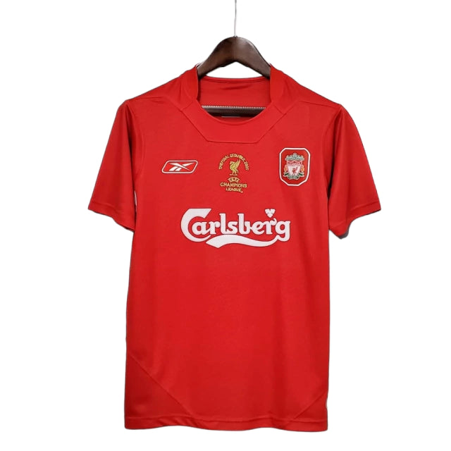 Camisa Liverpool Retrô 2005 Vermelha - Reebok