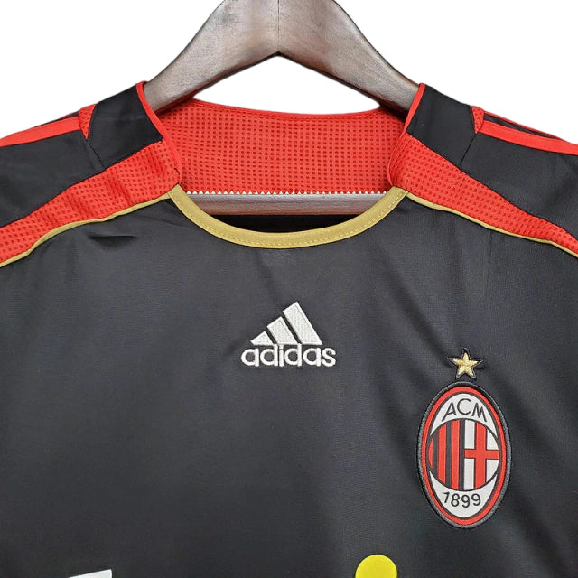 Camisa Milan Retrô 2006 - Masculino - Preto