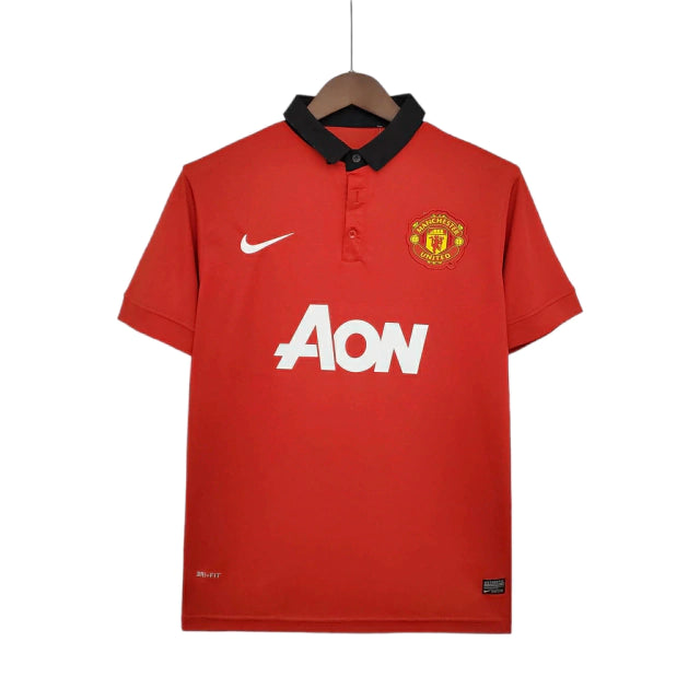 Camisa Manchester United Retrô 2013/2014 Vermelha - Nike
