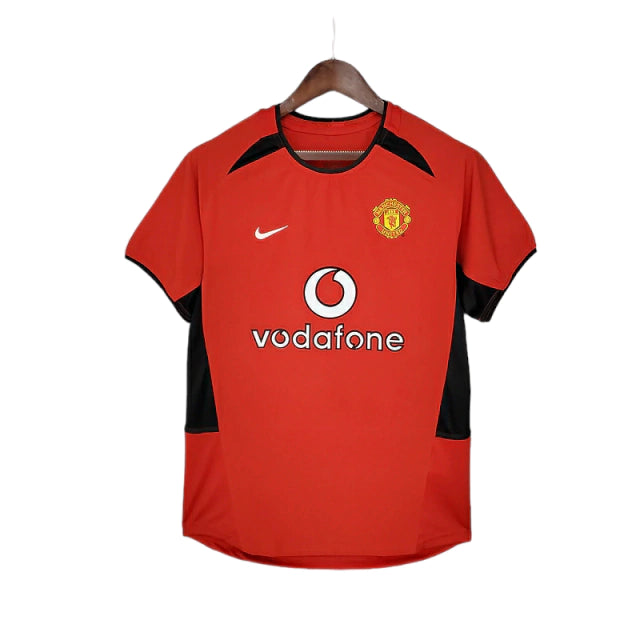 Camisa Retrô Manchester United Nike 2002/03 Masculino Vermelho