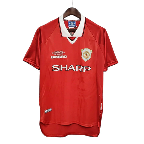 Camisa Retrô Manchester United Umbro 1999/2000 Masculino Vermelha