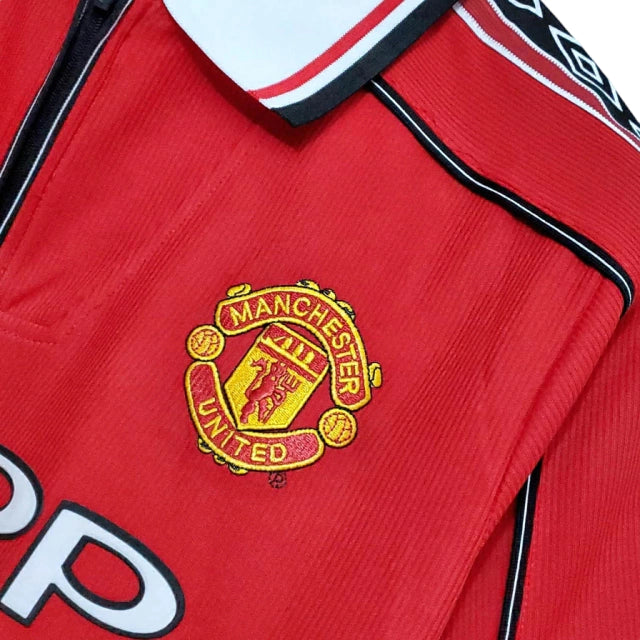 Camisa Manchester United Retrô 1998/1999 Vermelha - Umbro