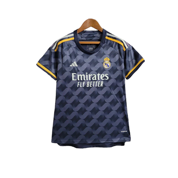 Camisa Real Madrid Away 23/24 - Feminina Adidas - Cinza