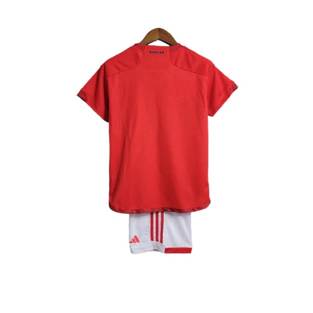 Kit Infantil Internacional I Adidas 23/24 - Vermelho