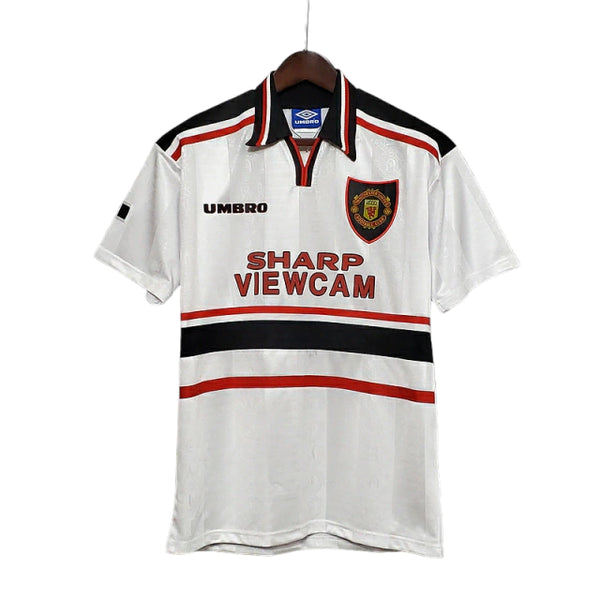 Camisa Manchester United Retrô 1997/1998 Branca - Umbro