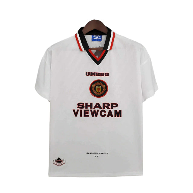 Camisa Manchester United Retrô 1996/1997 Branca - Umbro