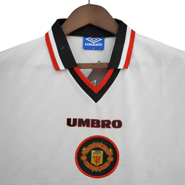 Camisa Manchester United Retrô 1996/1997 Branca - Umbro