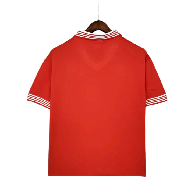 Camisa Manchester United Retrô 1977 Vermelha - Admiral