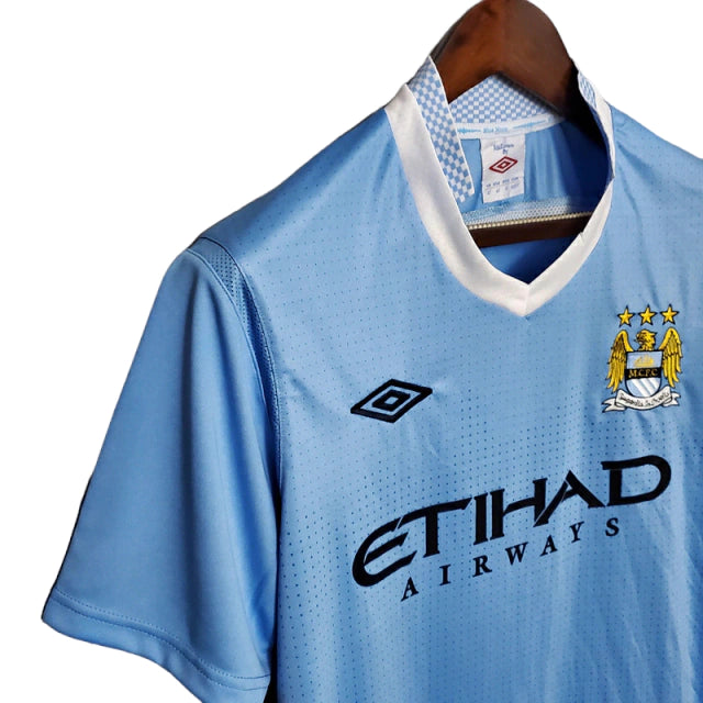 Camisa Manchester City Retrô 2011/2012 Azul - Umbro