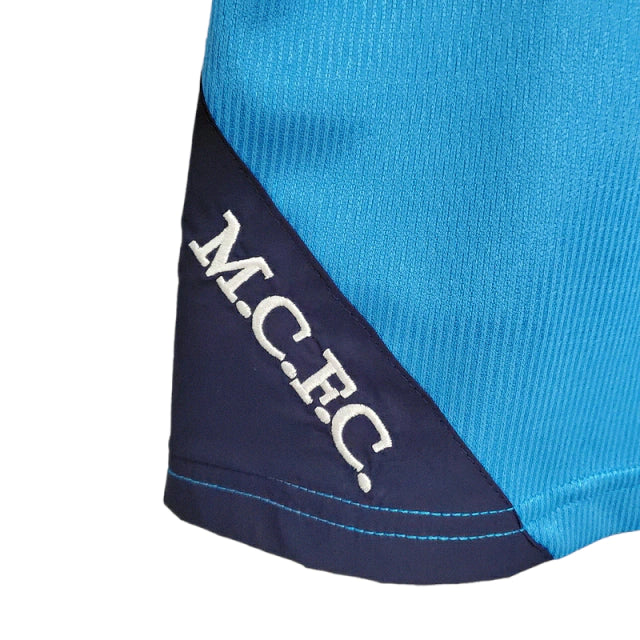 Camisa Retrô Manchester City 1999/01 Masculino Azul