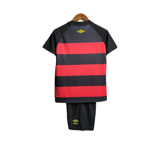 Kit Infantil Sport I Umbro 23/24 - Vermelho e Preto