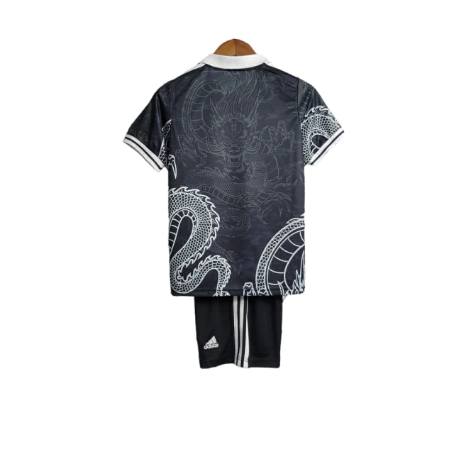 Kit Infantil Real Madrid Adidas 2023/24 - Preto