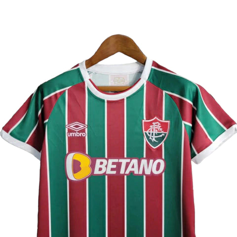 Kit Infantil Fluminense I Umbro 23/24 - Tricolor