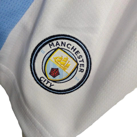 Kit Infantil Manchester City I Puma 23/24 - Azul